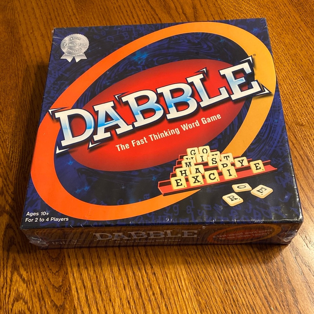Dabble Fast thinking award winning Word Game NEW